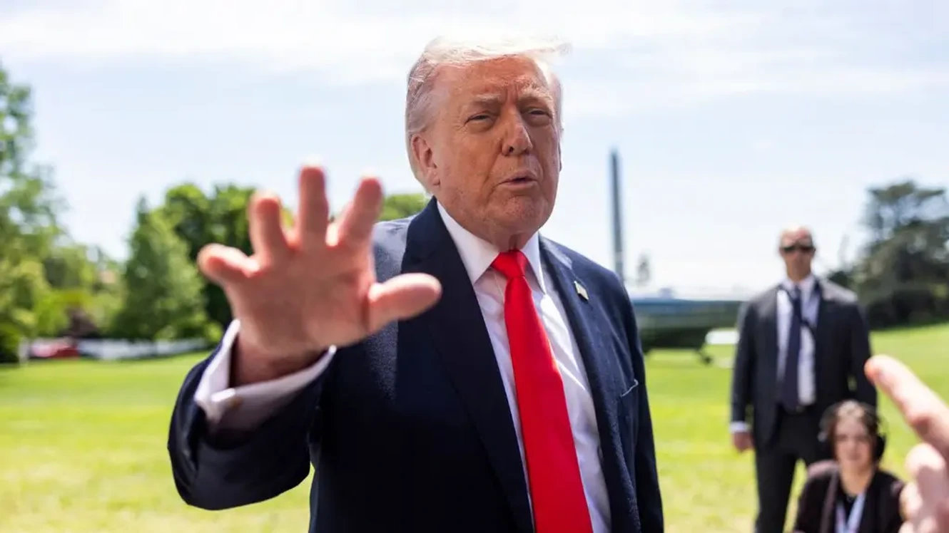 President Donald Trump claimed he’s ‘aging in reverse’