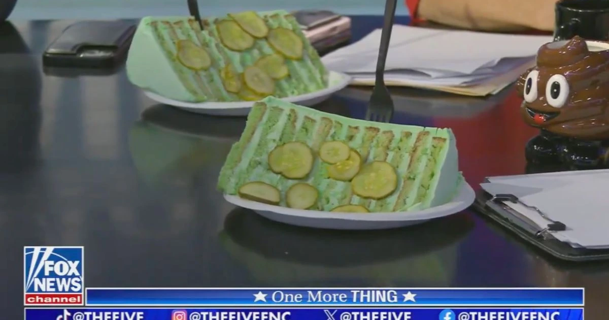 Jesse Watters serves J.D. Vance 'pickle cake'