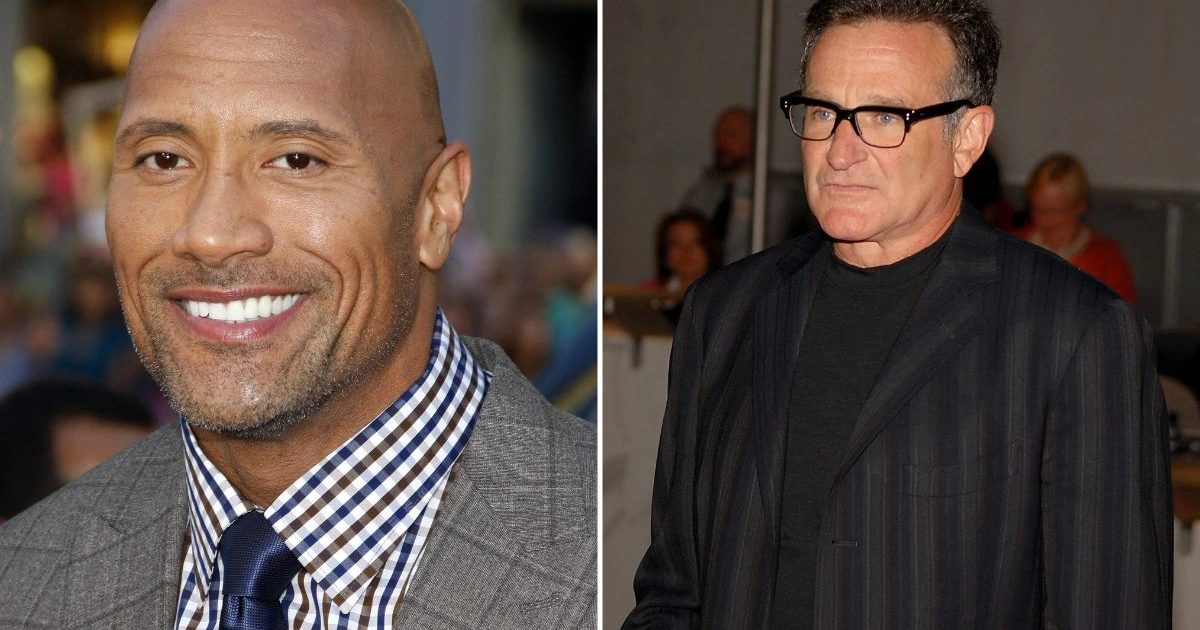 Dwayne Johnson took Robin Williams' 'Jumanji' dice