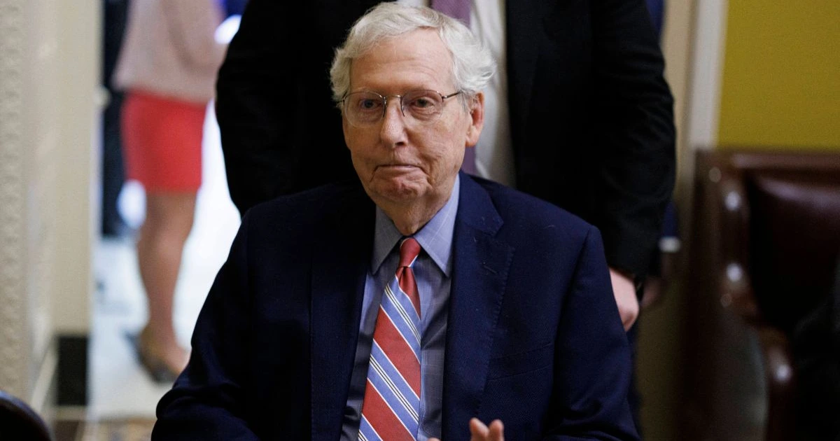 CNN airs alarming clip of McConnell being put in an ambulance