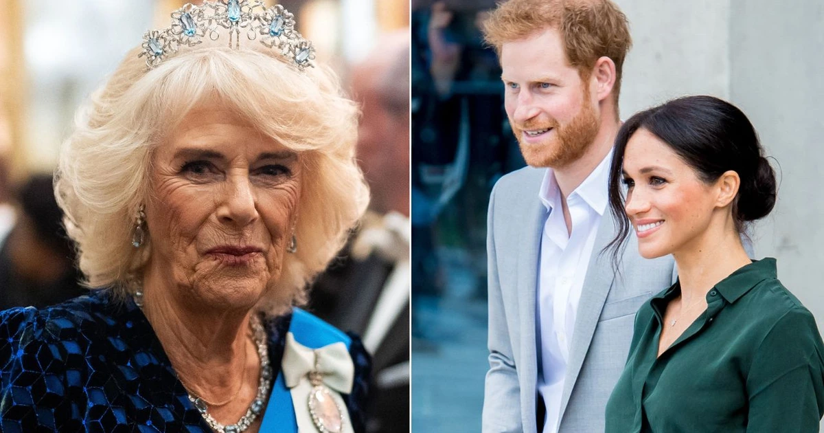 Camilla thinks Harry is 'wrapped around' Meghan's finger