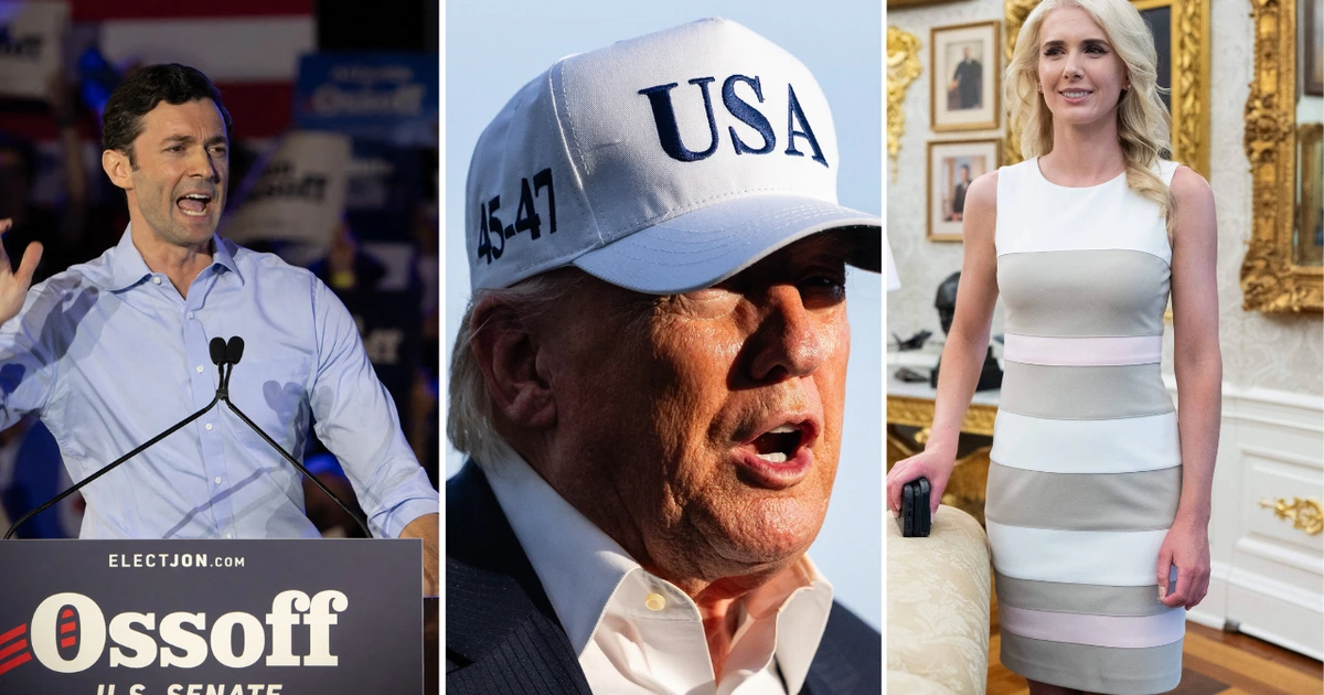 Jon Ossoff Mocks Donald Trump’s Reliance On Natalie Harp