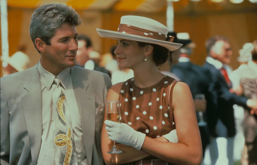 princess polly baby blue dress 35 Years Later, Pretty Woman Still Features the Most Iconic Movie-Makeover  Wardrobe main image 1