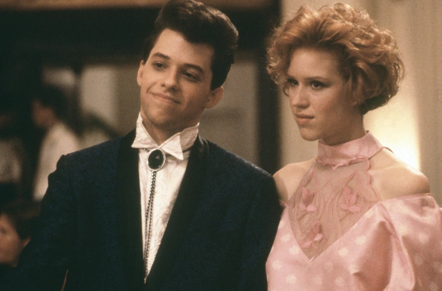 molly ringwald pretty in pink dress 8 inch x10 inch Photo Sixteen Candles The Breakfast Club Lace Head Leaning on Back of Hand kn at Amazon's Entertainment Collectibles Store Discover 46 Leading Lady series: