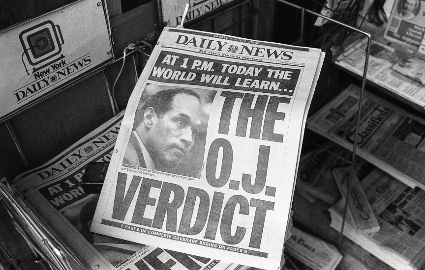 How news outlets covered the Trial of the Century verdict nearly three ...