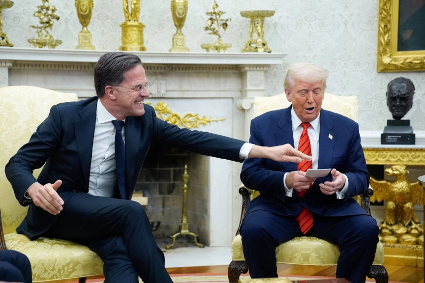 Mark Rutte Trump Text Donald Trump Shares Effusive Texts From NATO's Mark Rutte