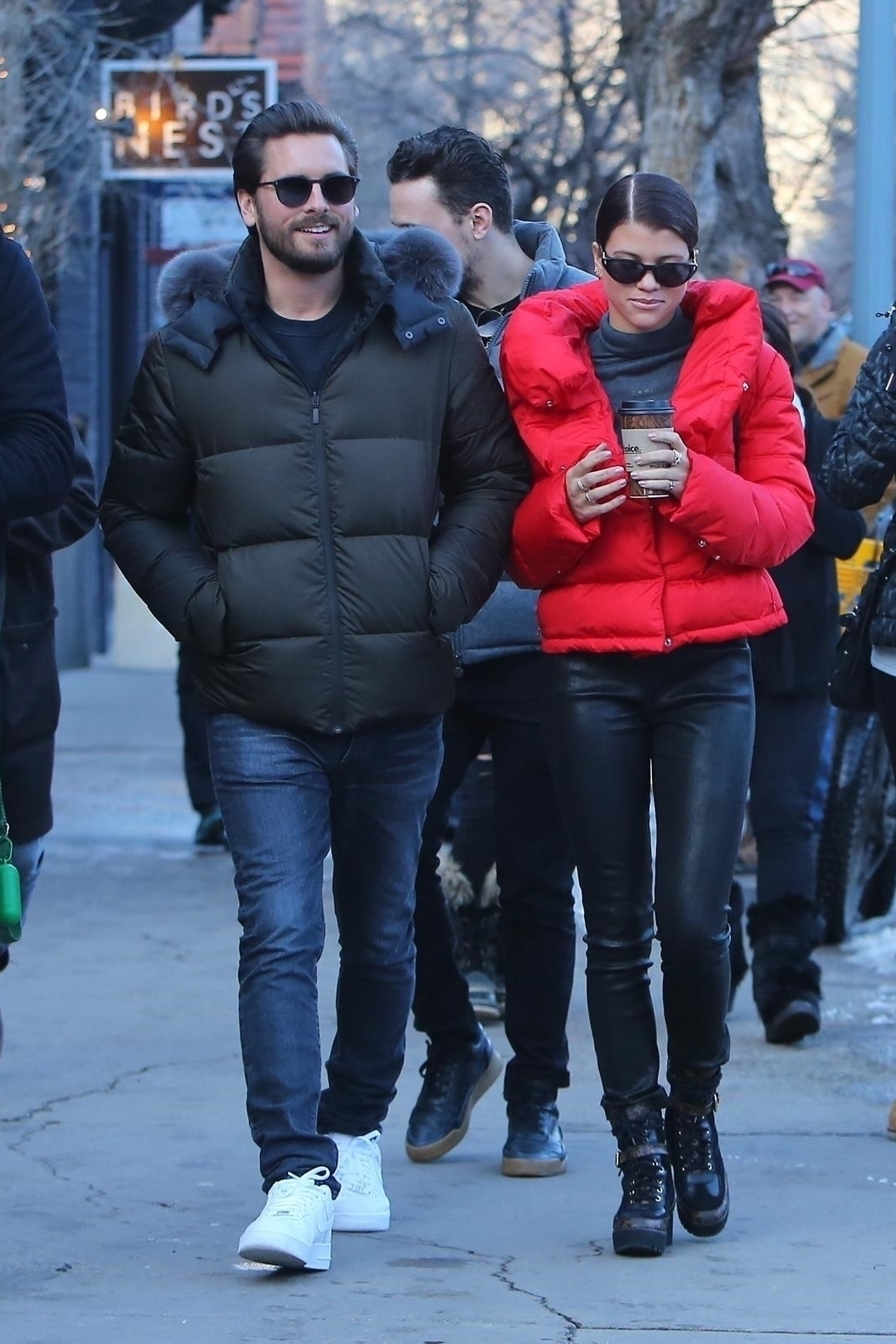Sofia Richie spotted with Scott Disick's children