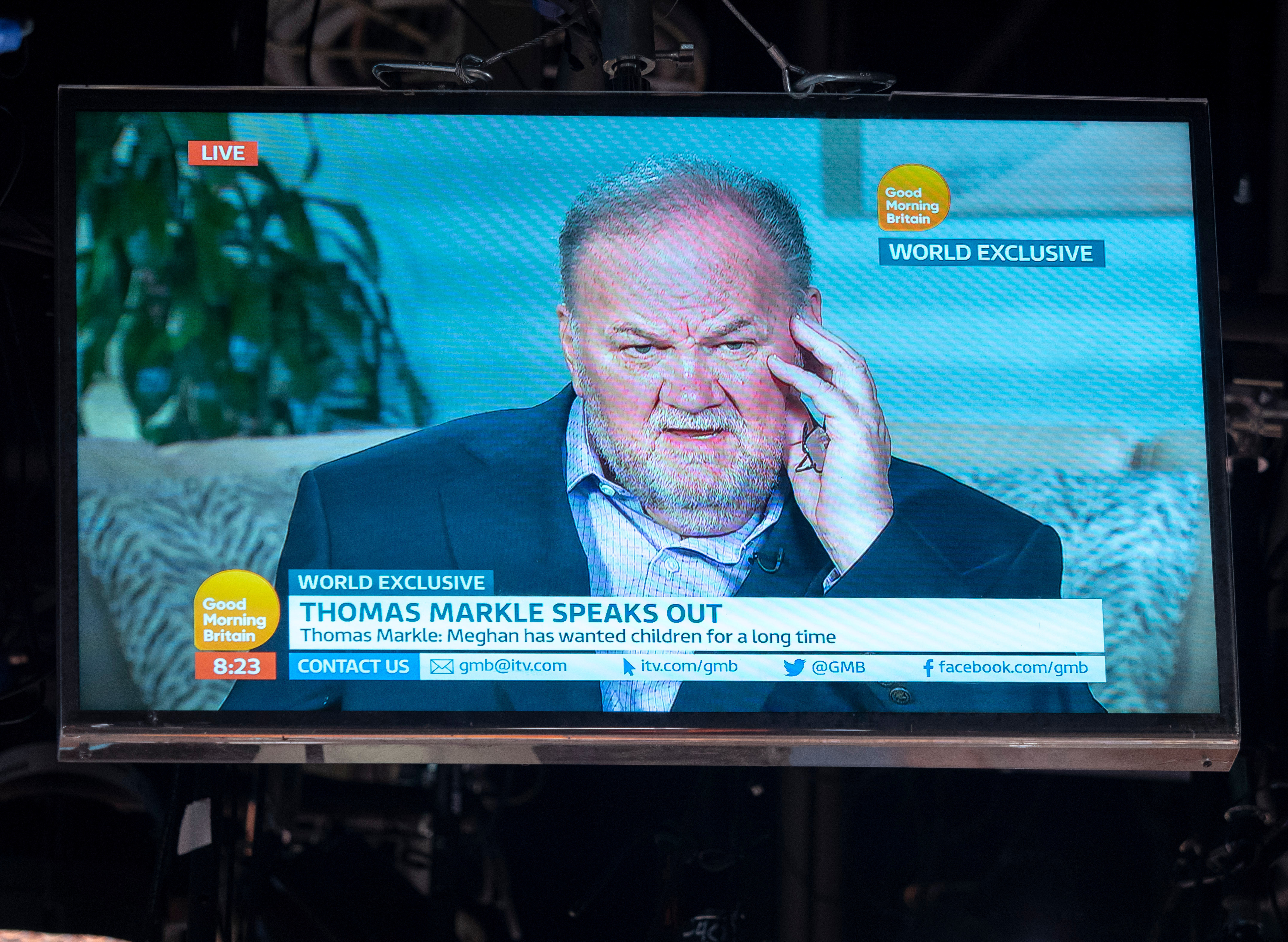 Meghan Markle's dad tells royal family he's not going away