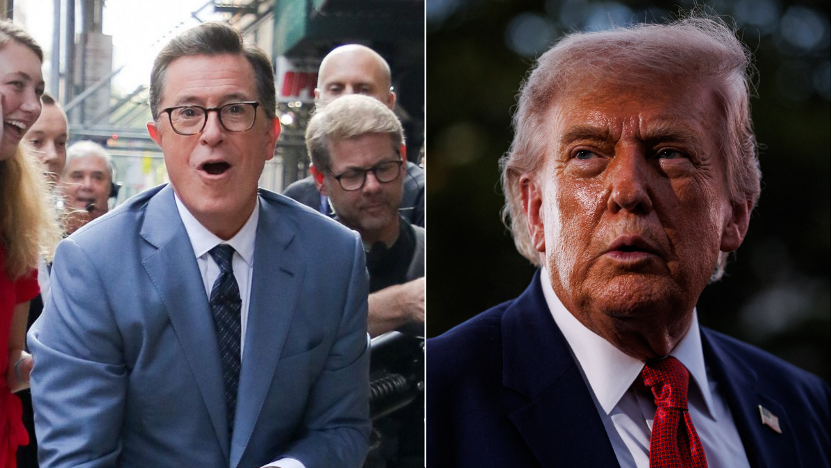 Donald Trump sends warning to Stephen Colbert ahead of his late-night finale