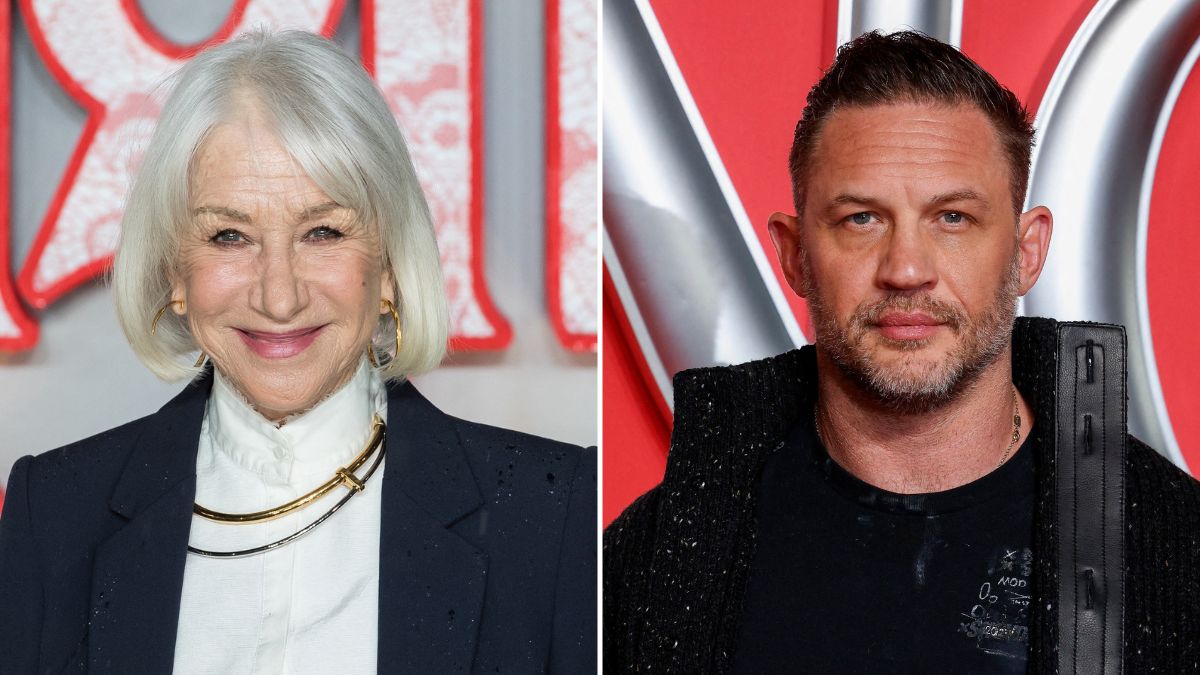 Helen Mirren Addresses Tom Hardy MobLand Rumors for the First Time Helen Mirren Addresses Tom Hardy MobLand Rumors for the First Time