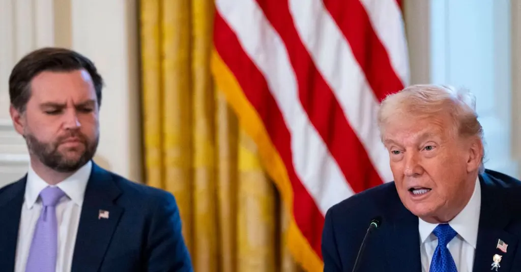 White House leaks expose Trump’s growing frustration with Vance behind the scenes White House leaks expose Trump’s growing frustration with Vance behind the scenes