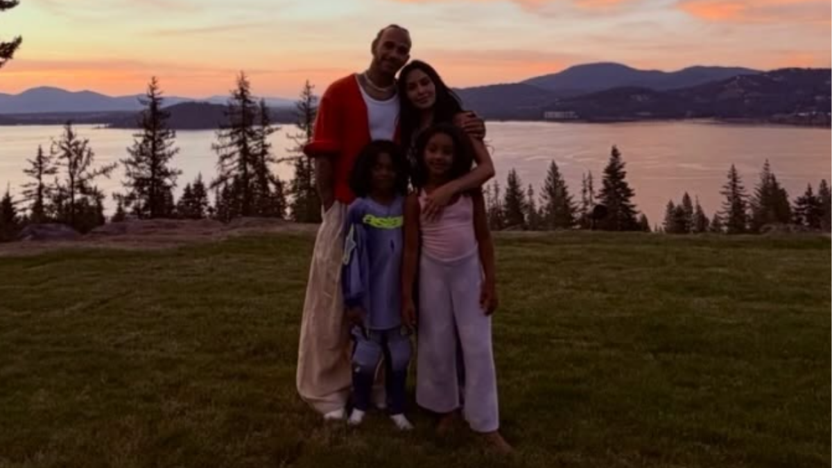 Lewis Hamilton shares getaway photos with Kim Kardashian