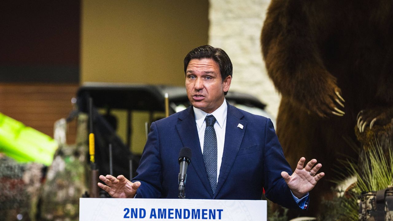 Florida Gov. Ron DeSantis shuts down heckler in Tampa, telling her ‘Soros isn’t paying you enough’ and ‘this ain’t my first rodeo’ 